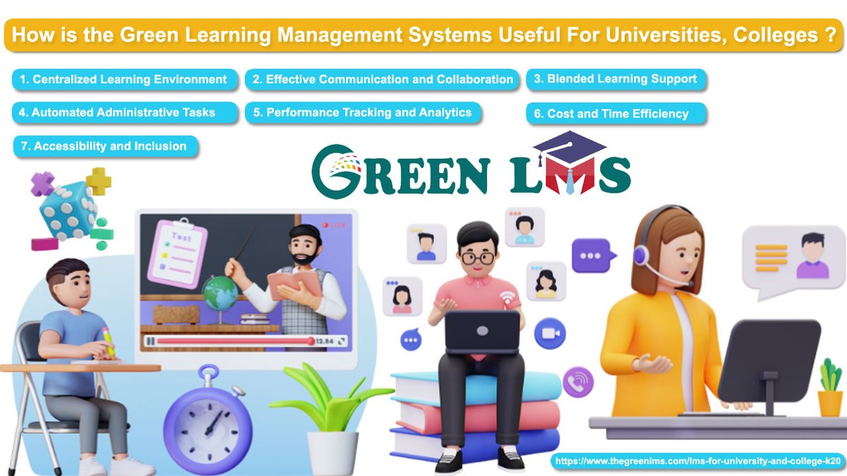 How is the Green #LearningManagementSystems useful for universities, colleges ?. thegreenlms.com/lms-for-univer…
#LMS
#BestLMSforUniversities
#BestLMSforColleges
#LMSforUniversity
#LMSforColleges
#LMSforhighereducation
#HigherEducationLMS
#CollegesforLMS
#LMSforCollegesK20
#CorporateLMS