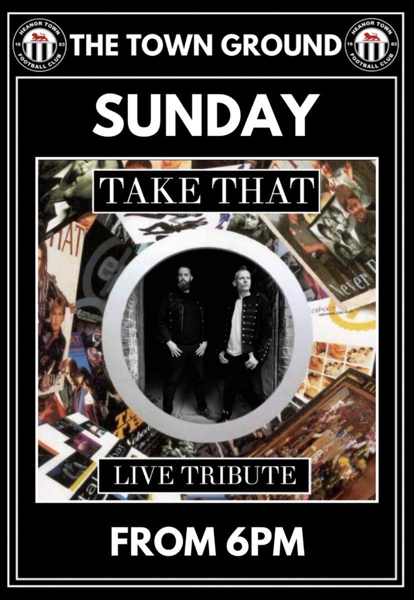 TAKE THAT 🎙️Live Tribute 📆Sunday 🕝From 6pm