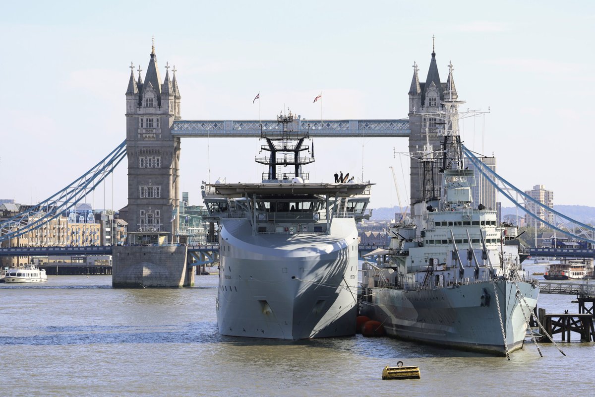 First Sea Lord’s Sea Power Conference 2024 @ConGeostrategy to be held on 14th-15th May 2024 at Lancaster House #SPC2024 @RFAProteus will be alongside HMS Belfast (1938) in London for Sea Power Week. geostrategy.org.uk/sea-power-conf…