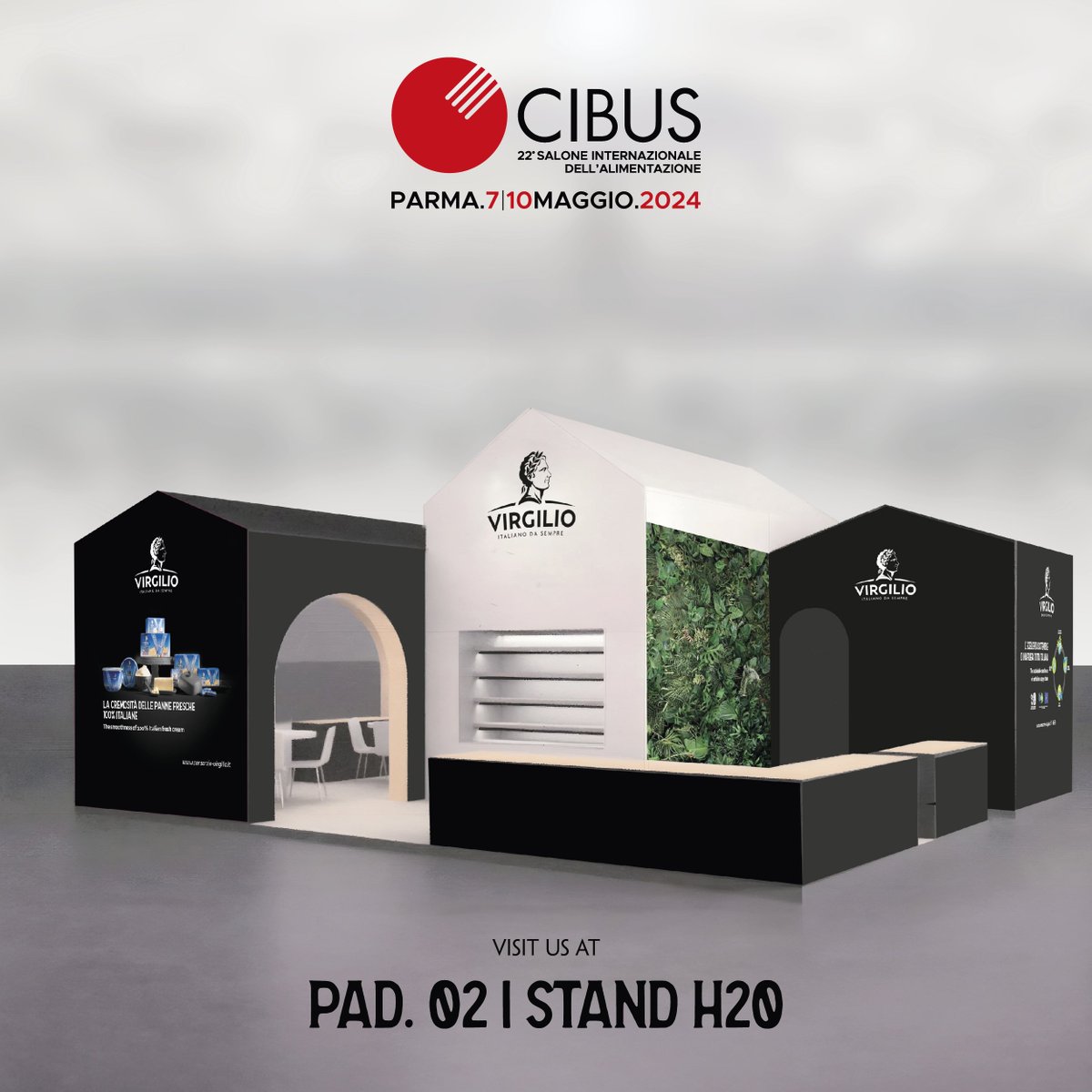 Dal 7 al 10 Maggio saremo presenti a <a href="/CibusParma/">Cibus International Food Exhibition</a> , il salone internazionale dell'alimentazione.

Vi aspettiamo alle Fiere di Parma, nel Pad. 02 - Stand H20 con l'eccellenza dei nostri prodotti e show cooking grazie alla collaborazione e il supporto degli Chef di <a href="/congustoinst/">Congusto Institute</a>