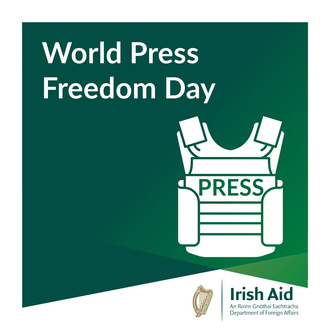 Press freedom is essential for protection of human rights and strengthening governance. Ireland 🇮🇪reaffirms its commitment to upholding press freedom. #WorldPressFreedomday