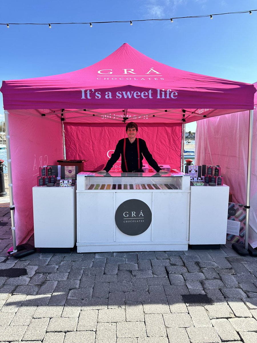 Where to find Grá Chocolates this weekend?🍫 📍 Rockin’ Food & Fruit Festival , Enniscorthy