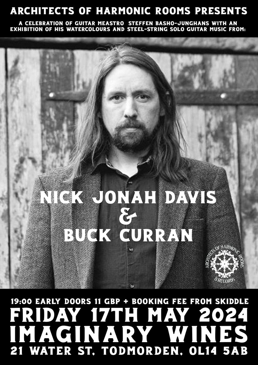 New @nickjonahdavis  album dropped ahead of his show at Imaginary Wines in Todmorden.  (Ticket link in bio)

nickjonahdavis.bandcamp.com/album/in-peace…