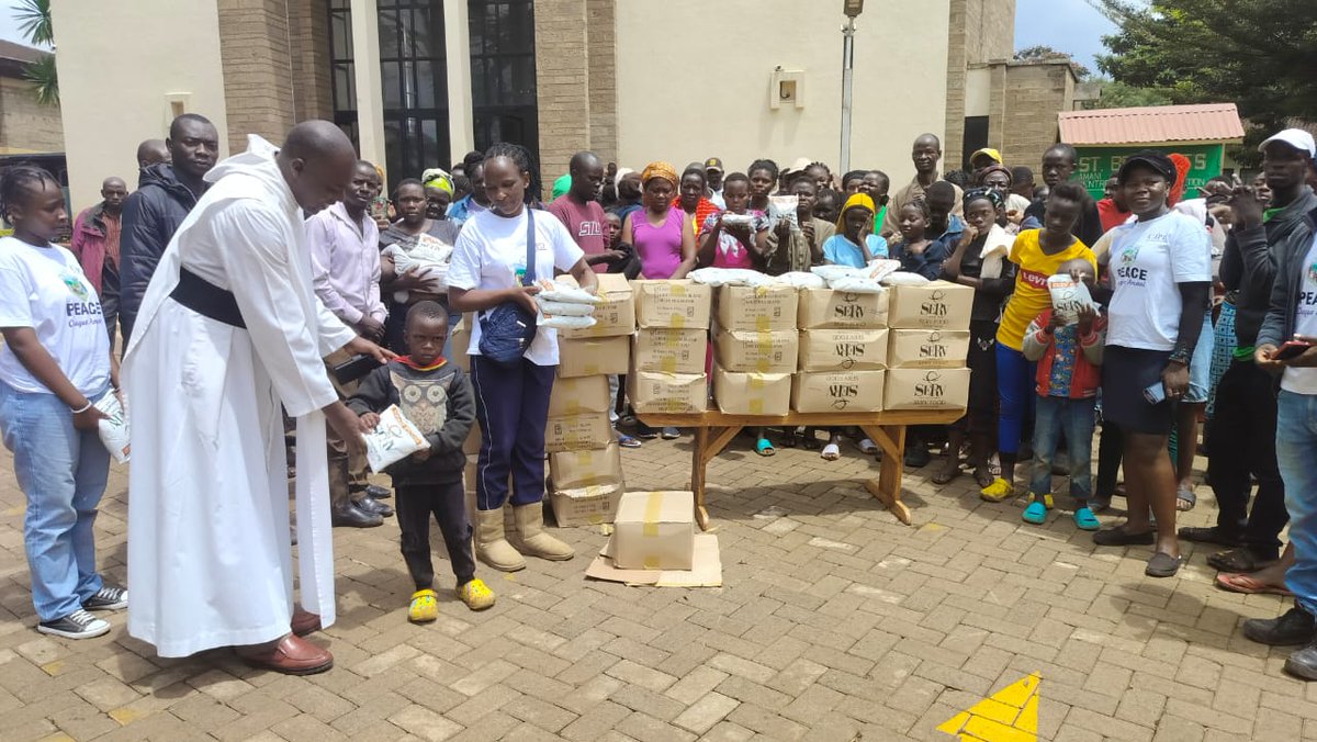 Through our countrywide network, we are standing in solidarity with our brothers and sisters who have been affected by the ongoing floods in Kenya.