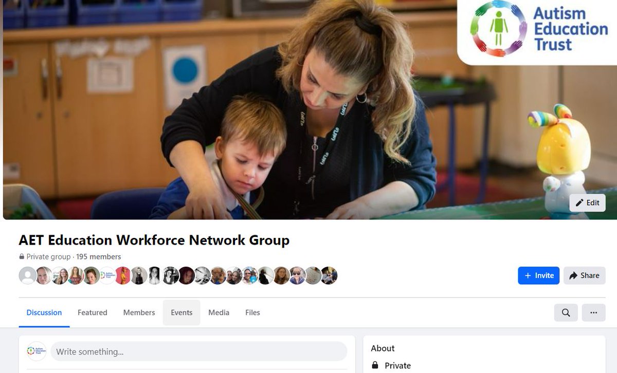 Were you aware of our Facebook group? It's undergone a recent name change! Join us and become a member of a community, where you can share best practice & personal experiences & gain access to invaluable tips and guidance from the #AET Team. #AutismEducation #GoodAutismPractice