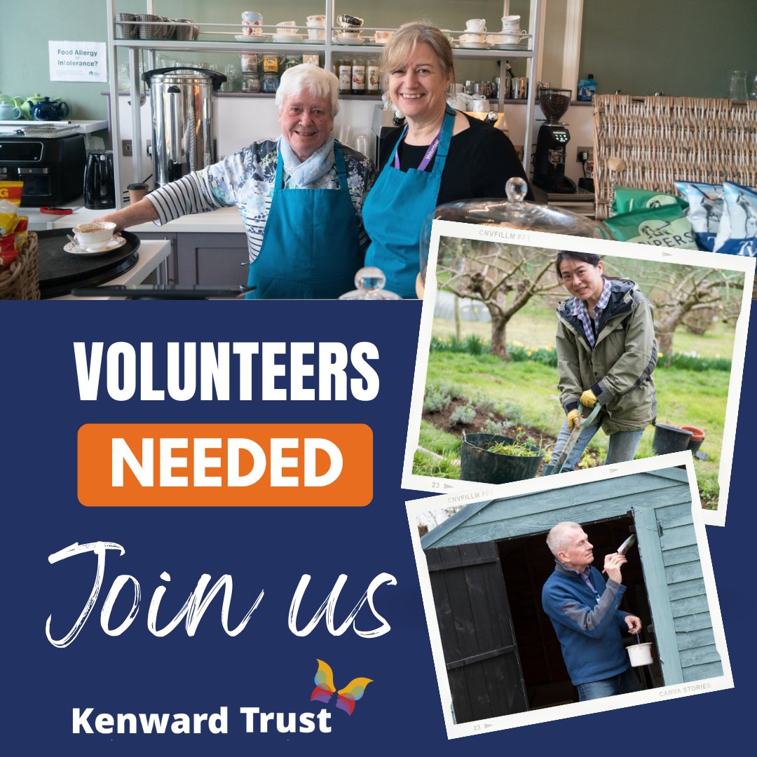 Can you spare a few hours each week to support a meaningful cause? We are currently recruiting for new volunteers to join our team at Kenward Trust. We invite you to our Volunteer Recruitment day on 5th June from 10.30 am to 12 pm. kenwardtrust.org.uk/events/volunte…