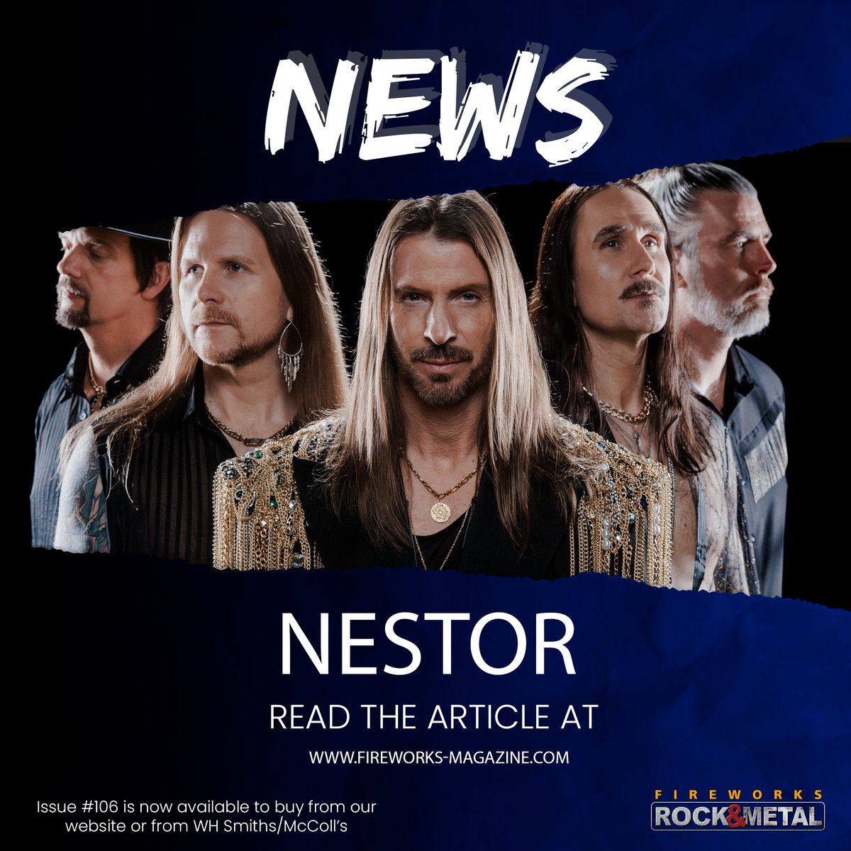 𝗟𝗢𝗩𝗘 𝗜𝗧! Rising 80s Hard Rockers NESTOR Present Brand New Anthem “Caroline” + Official Video 𝘙𝘦𝘢𝘥 𝘢𝘣𝘰𝘶𝘵 𝘪𝘵 𝘩𝘦𝘳𝘦: wix.to/l9bdzk1 @NapalmRecords -- BUY Issue #106 from fireworks-magazine.com 𝙐𝙆 𝙎𝙪𝙗𝙨𝙘𝙧𝙞𝙥𝙩𝙞𝙤𝙣𝙨 𝙣𝙤𝙬 𝙟𝙪𝙨𝙩 £32.