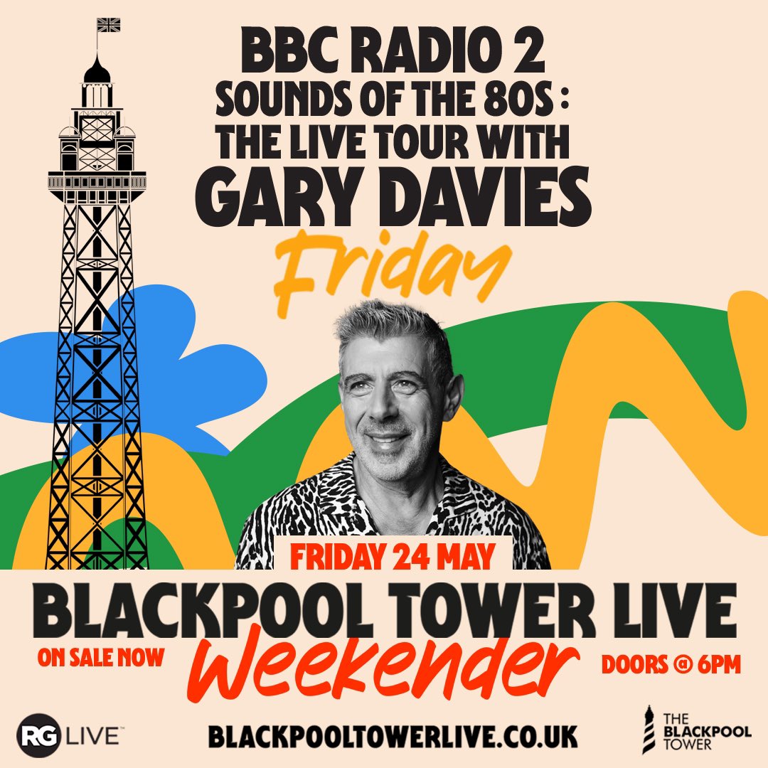 Only 3 weeks to go till we rock the @TheBplTower with our Sounds of the 80s Live Tour. Come party with us and @THENJERICO . Special price ticket offer for the next 48 hours! 🎉🏌️‍♂️ tinyurl.com/SOT80s-Blackpo…