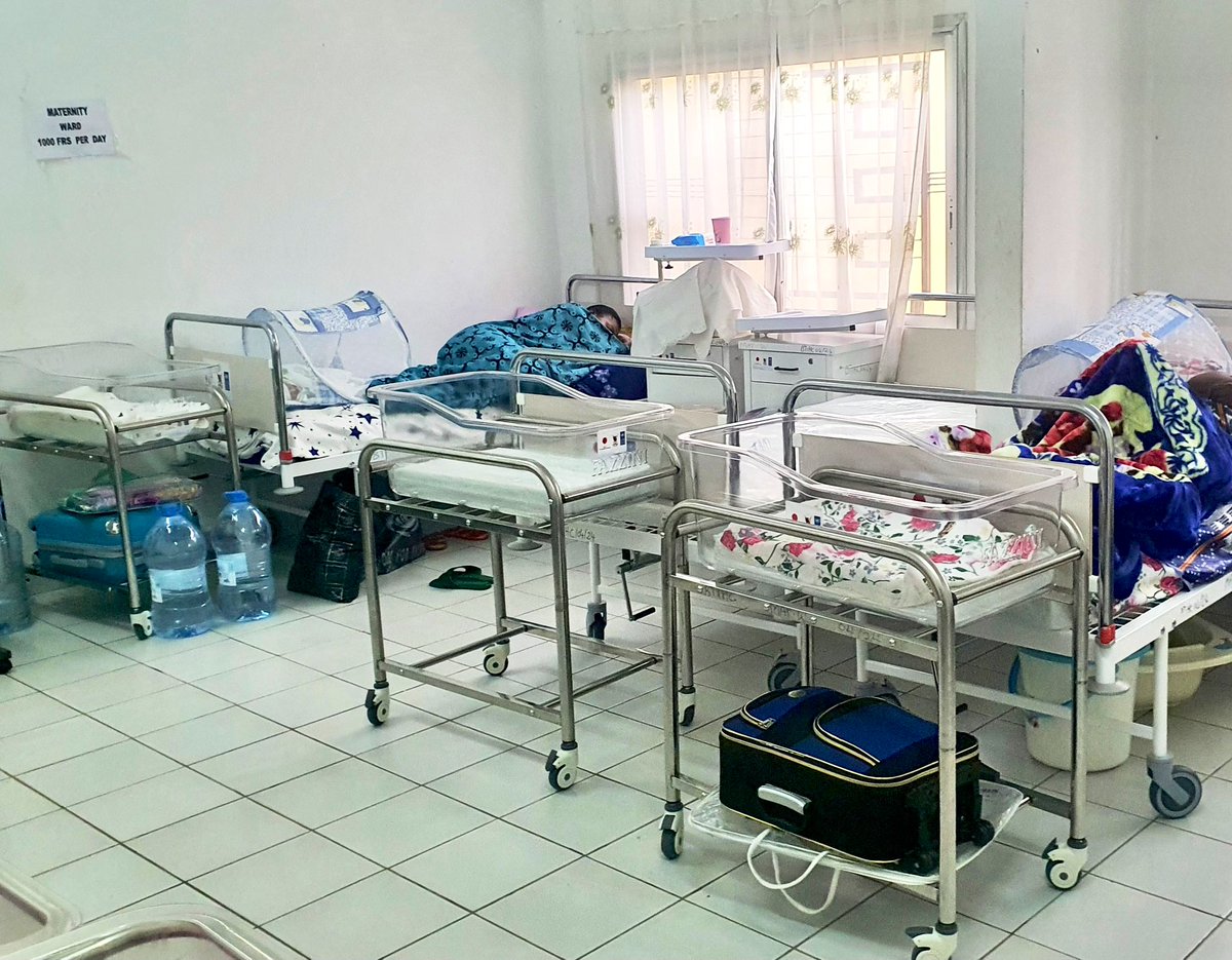 @ ⏰4:55am & 10:50am, on May 1st, the Buea Intergrated #HealthCenter🏥 welcomed a #BabyGirl & #BabyBoy. The cute babies & their happy mothers are 1st beneficiaries of the #HealthEquipment provided to 9🏥 in Fako Division by #PPRD, funded by .@JapanGov. #UNDP #RecoveryProgramme