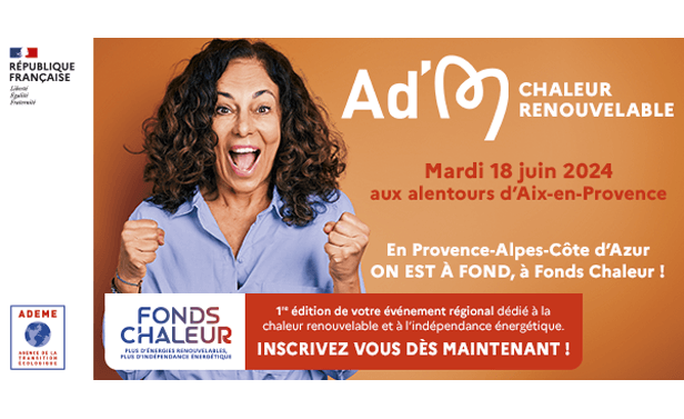 L'<a href="/ademe/">ADEME</a> en région célèbre les 15 ans du Fonds Chaleur en Provence-Alpes-Côte d'Azur

🗓️ 18/06/2024
📍   Bouc-Bel-Air

TE83 - Symielec est le référent pour tout porteur de projet #FondsChaleur (Collectivités et Entreprises) dans le #Var 

👉 Inscriptions : te83.fr/actualite/renc…