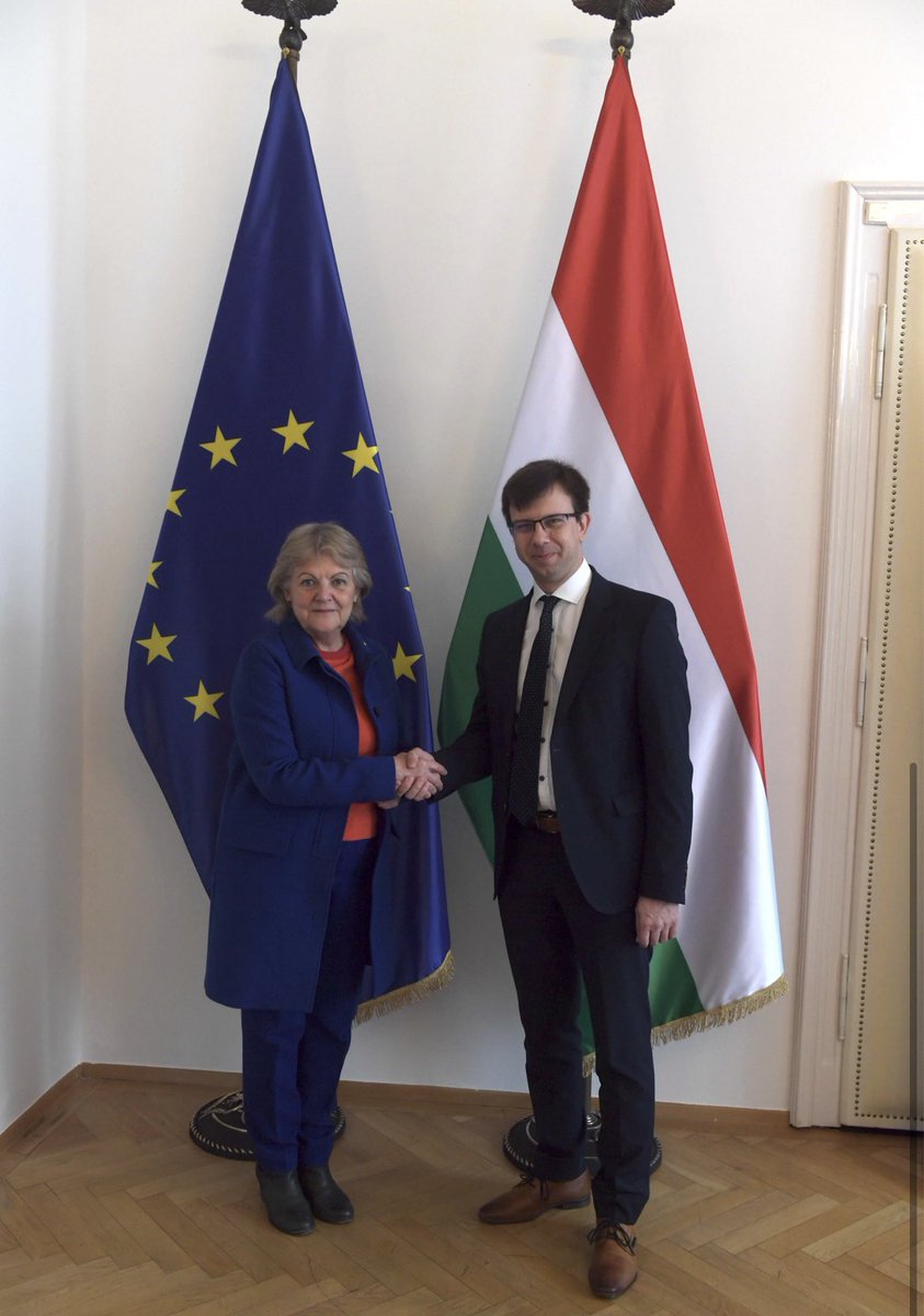 Good meetings w/🇭🇺 Ministers @TNavracsics & @JanosBoka_HU on all aspects of implementation of #CohesionPolicy & upcoming EU Presidency. Hungary has benefited from 🇪🇺 membership & Cohesion funds #20years Looking forward to a reinforced Cohesion Policy high in Presidency agenda.