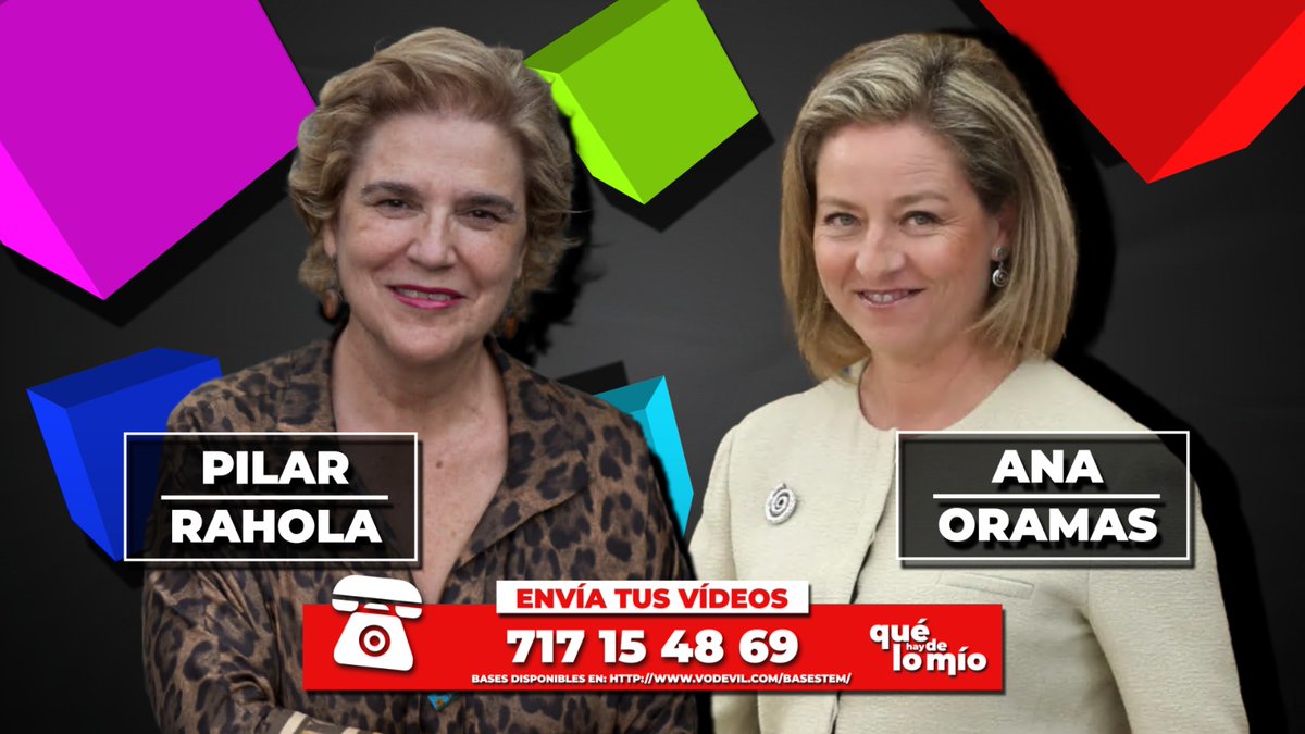 Hoy se sientan en el sofá de TEM: Pilar Rahola y Ana Oramas. ¿Qué pregunta tienes para ellas? Envíalas a nuestro WhatsApp #TEM3M