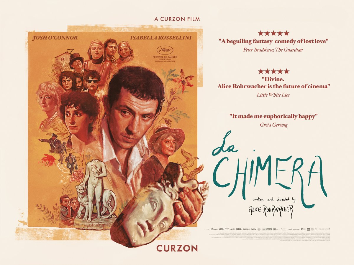 Director Alice Rohrwacher and star Josh O'Connor will be here next Sunday for a Q&A after a screening of their new film La Chimera. This one is is going to sell quickly so go go go: wshd.to/lachimera