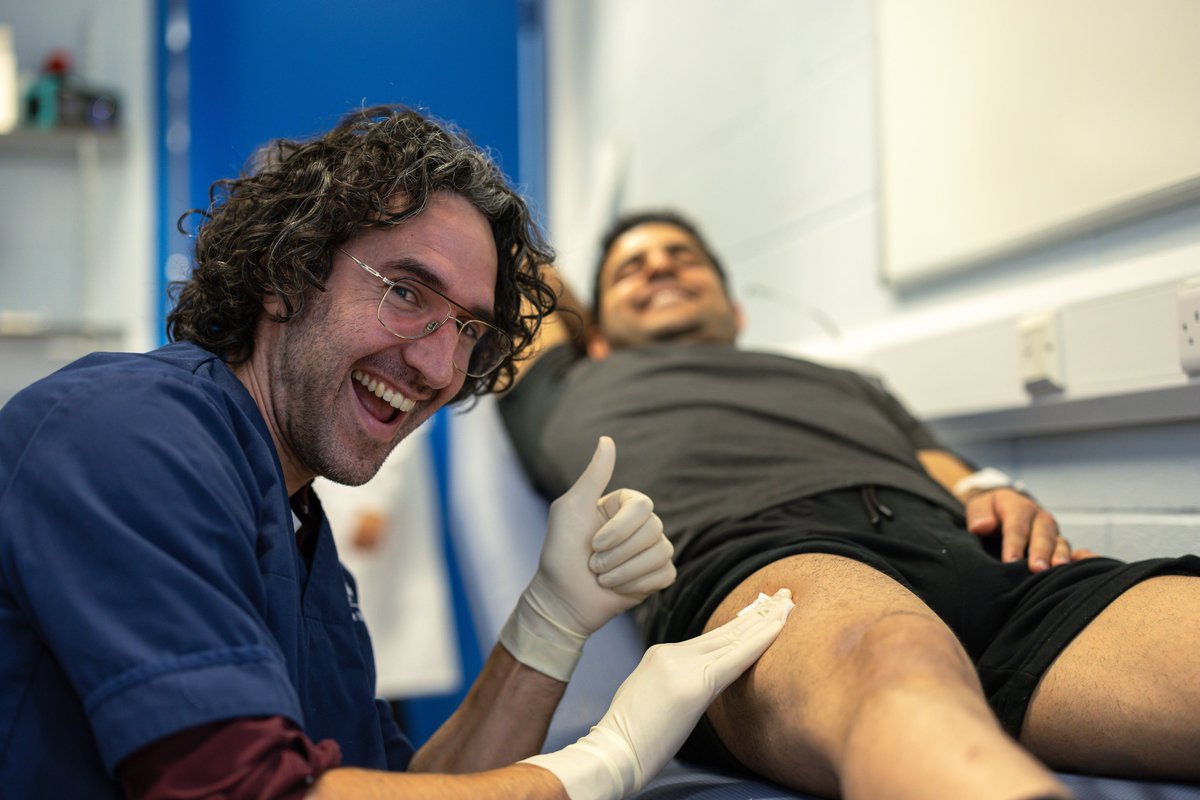 Who doesn't like a muscle biopsy for the benefit of research and science? Keeping the team morale up and our participants happy @LJMUSportSci . Come and join us and be part of a vibrant research environment. Great research, great vibes.