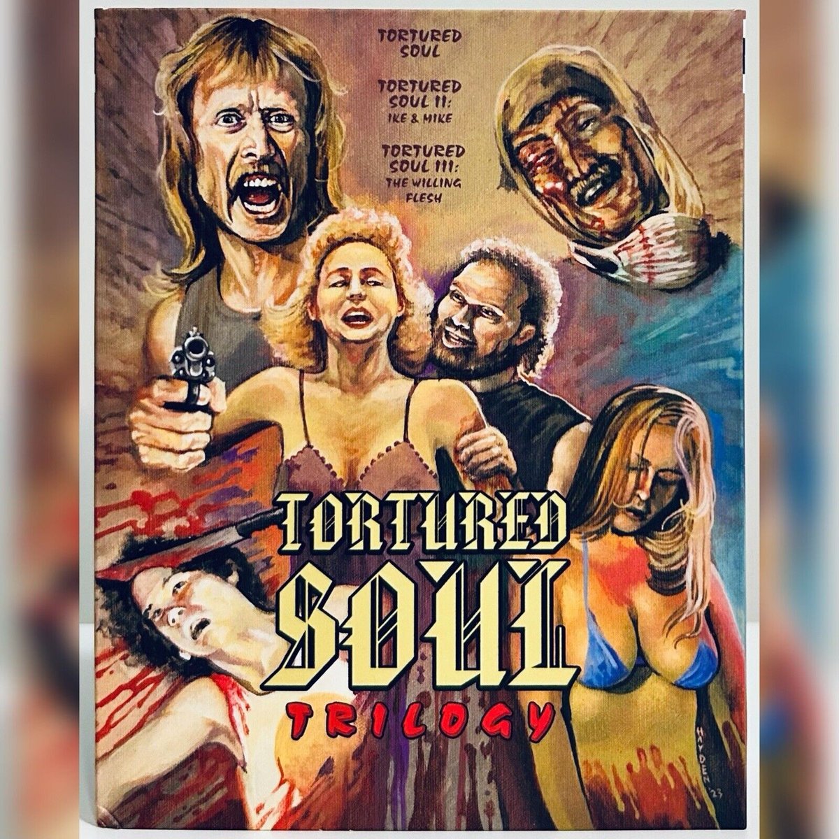 #NewArrival! Tortured Soul Trilogy (Blu-ray) Saturn's Core, 2-Disc Set w/ OOP Slipcover SOV rareflicksplus.com/product-page/t… #checkitout #Bluray #Blurays #PhysicalMedia #BluRayStore #Horror #HorrorMovie #HorrorCommunity #SOV #ShotOnVideo #TorturedSoul #SaturnsCore #OOP #Slipcover