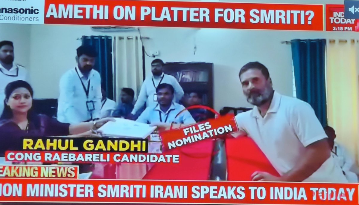 How did you get to know that SMRITI IRANI is going to WIN? Shameless @IndiaToday how can you make such sweeping Statements? @ECISVEEP put a Ban on KCR for alleged foul language, can MEDIA make such inducing Statements which can impact Voters?