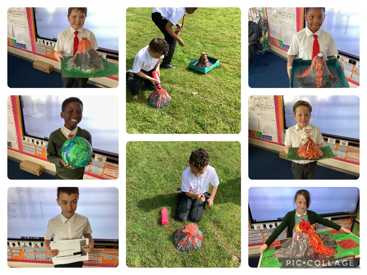 Year 3-4 have enjoyed sharing their projects linked to ‘Extreme Earth’ #naturaldisasters #erputingvolcanoes #facts