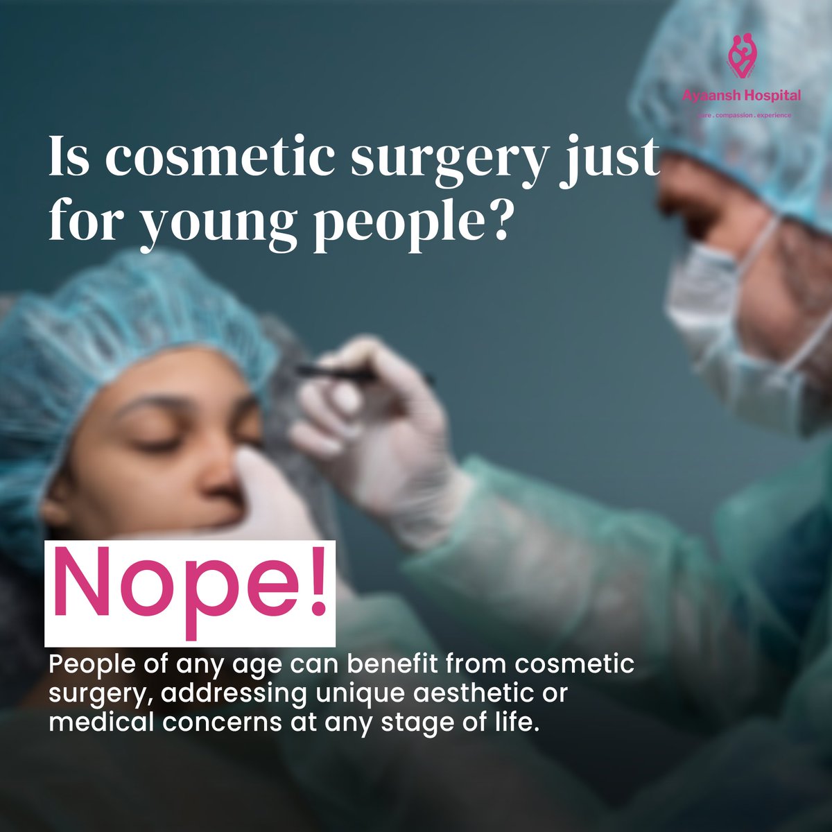 Because looking and feeling your best is something that is ageless! 
.
.
.
.
.
.
.
#cosmeticsurgery #agefactor #ayaanshhospital #lookingyourbest