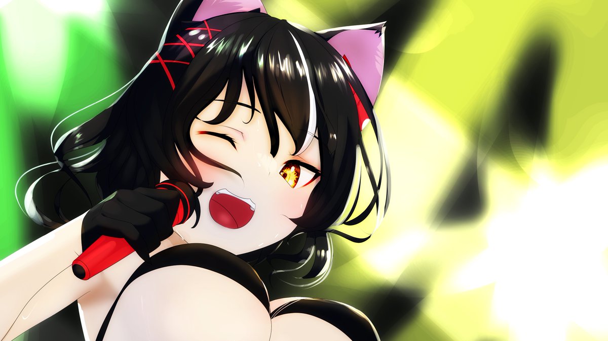 「かっこいい歌声でした! 絳月 るぅあ #るぅあーと #ラリューンFA祭り」|ラ・リューン＠Live2Dデザイナーのイラスト