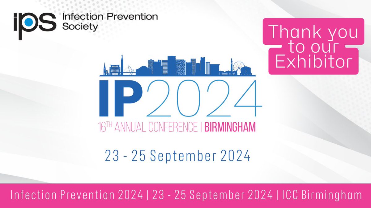 We are delighted to confirm that Tristel Solutions Limited has booked their exhibition place at #IP2024Conf 

🎉 Thank you for joining the UK’s largest #InfectionPrevention Exhibition

Find out more buff.ly/3JGp0bJ 

#InfectionPrevention #IPSEvents @TristelGlobal