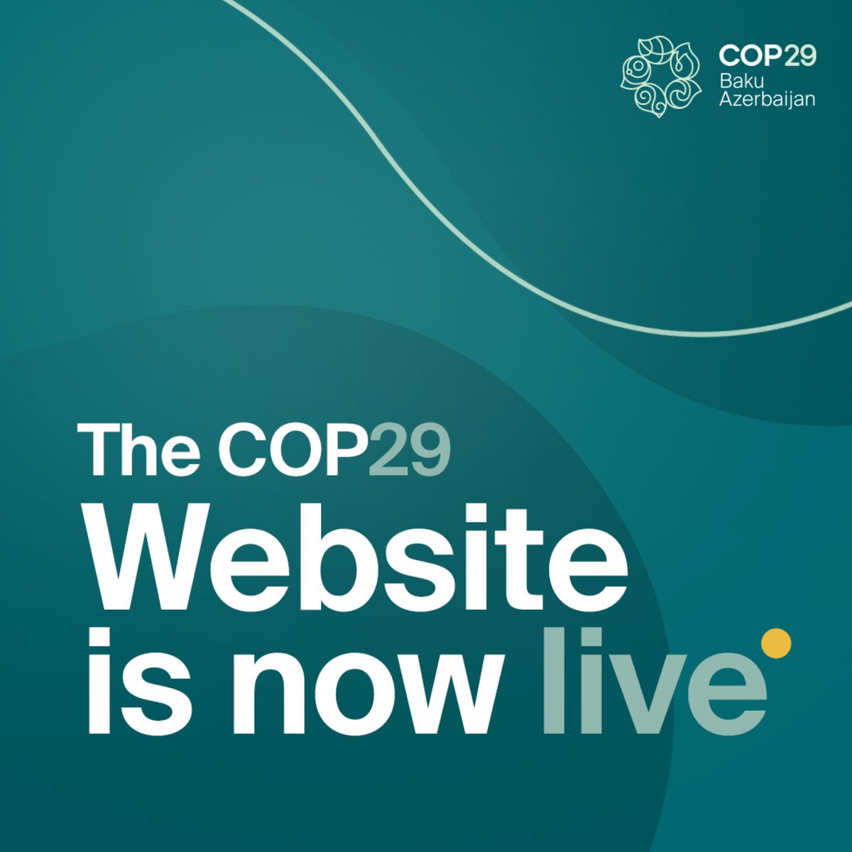 🇬🇧 The #COP29 Presidency has launched its official website!
Visit the website for the latest news from the COP29 Presidency, FAQs on the summit itself, and more information on how we are working in solidarity for a green world.
See for yourself at: cop29.az/en