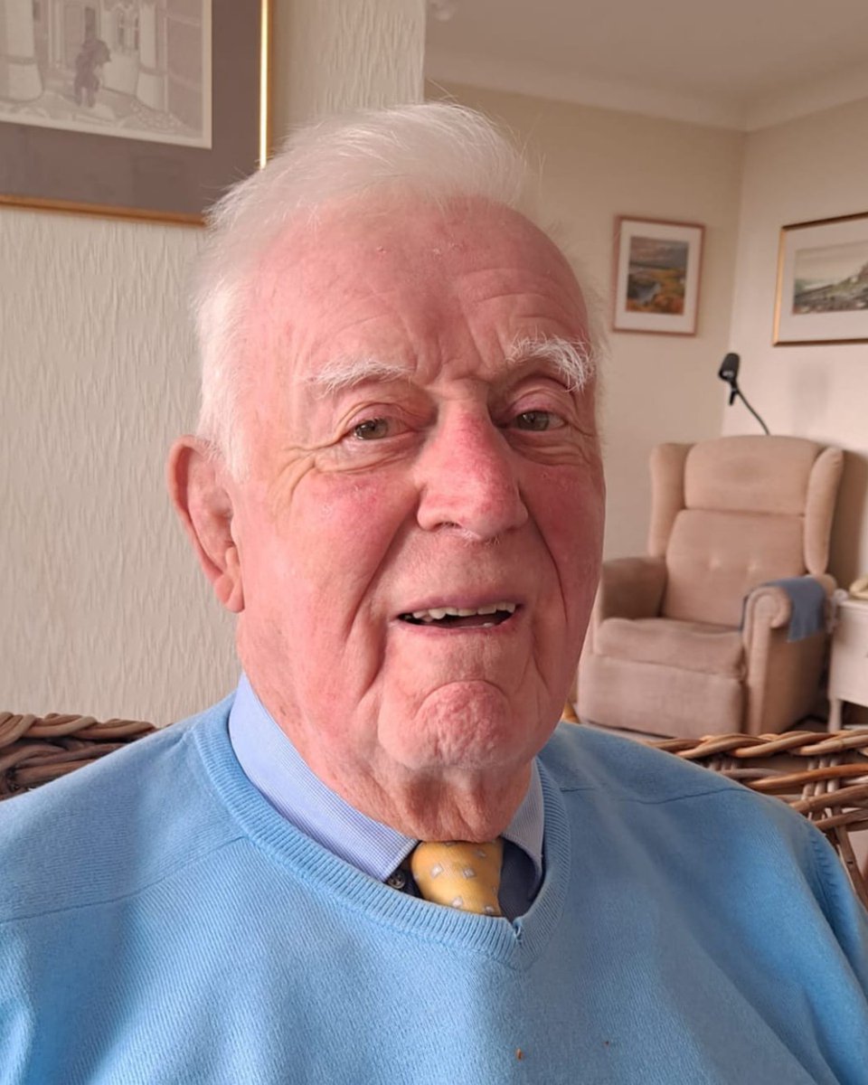 In this week’s #FamilyFriday, we caught up with Colin Evans, who will celebrate his 90th birthday on 14th May, he plans to mark this milestone by swimming a mile for Tŷ Hafan in under an hour 🏊 Read Colin’s inspiring story, or support by donating > bit.ly/4bfPA7s