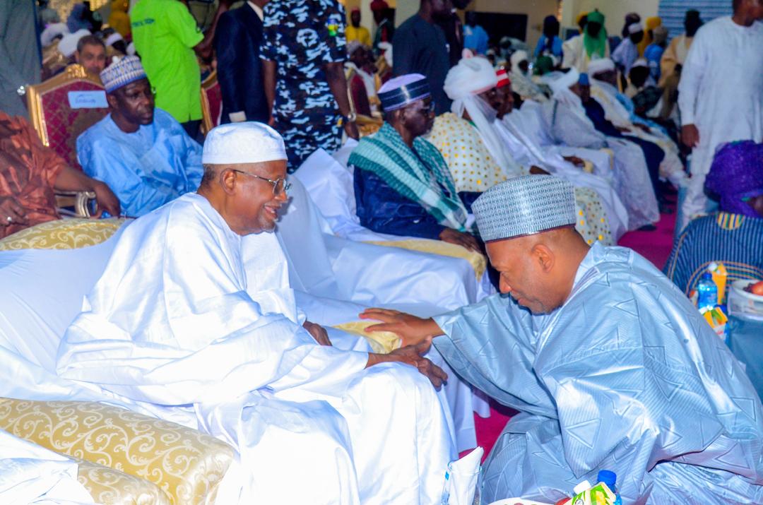 As a mark of respect for old age & the elderly in our society. This is our humble Dr Datti Baba Ahmed greeting Alh Aminu Dantata (93Yrs Old) not only Alh Tinubu (72,83 or 85 Yrs old or as the case may be) , and this wasn't in a Mosque. Humility Pays.. A New Nigeria is POssible