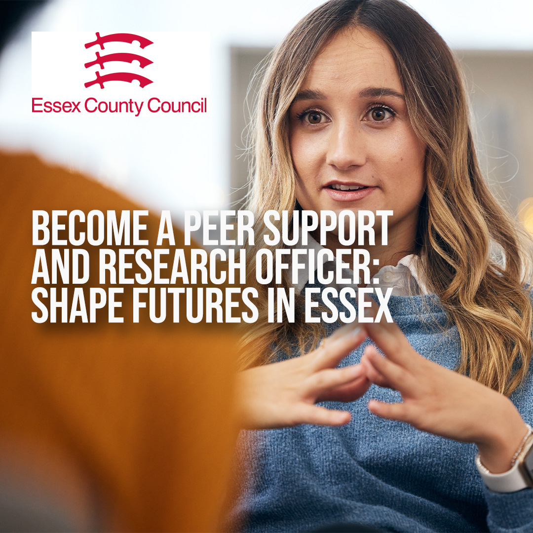 Join @Essex_CC as a Peer Support & Research Officer! 🌟 Fixed-term, full-time, £24,309. Work with young people #leavingcare, use your experience to build relationships & improve services. Office-based in Witham. #careleavers #careexperience. Apply now! 🚀 #Jobs #SocialWork