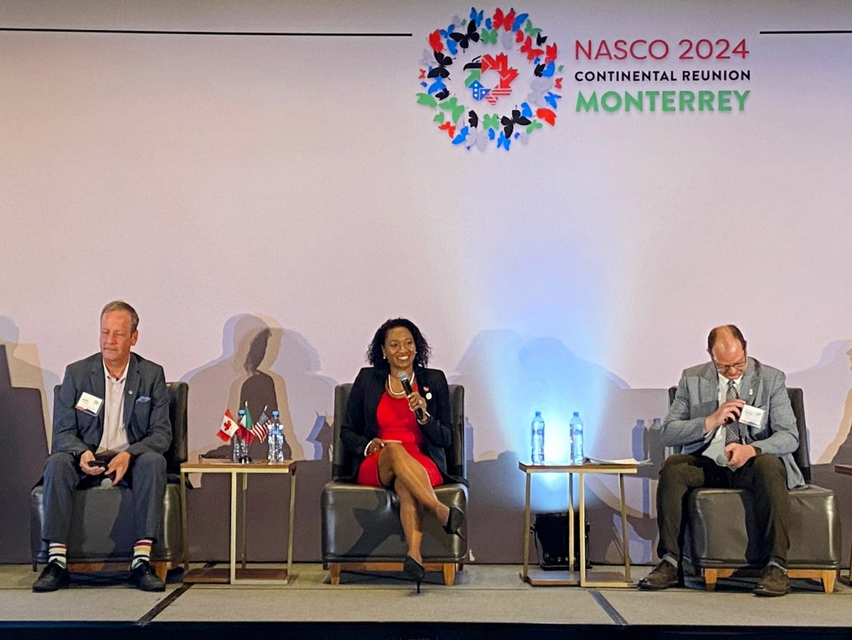Thank you to #NASCO - North American Strategy for Competitiveness - for hosting an amazing regional meeting. The connections I made with international professionals were incredible. Grateful for the chance to share insights and congrats on 30 years of impact!