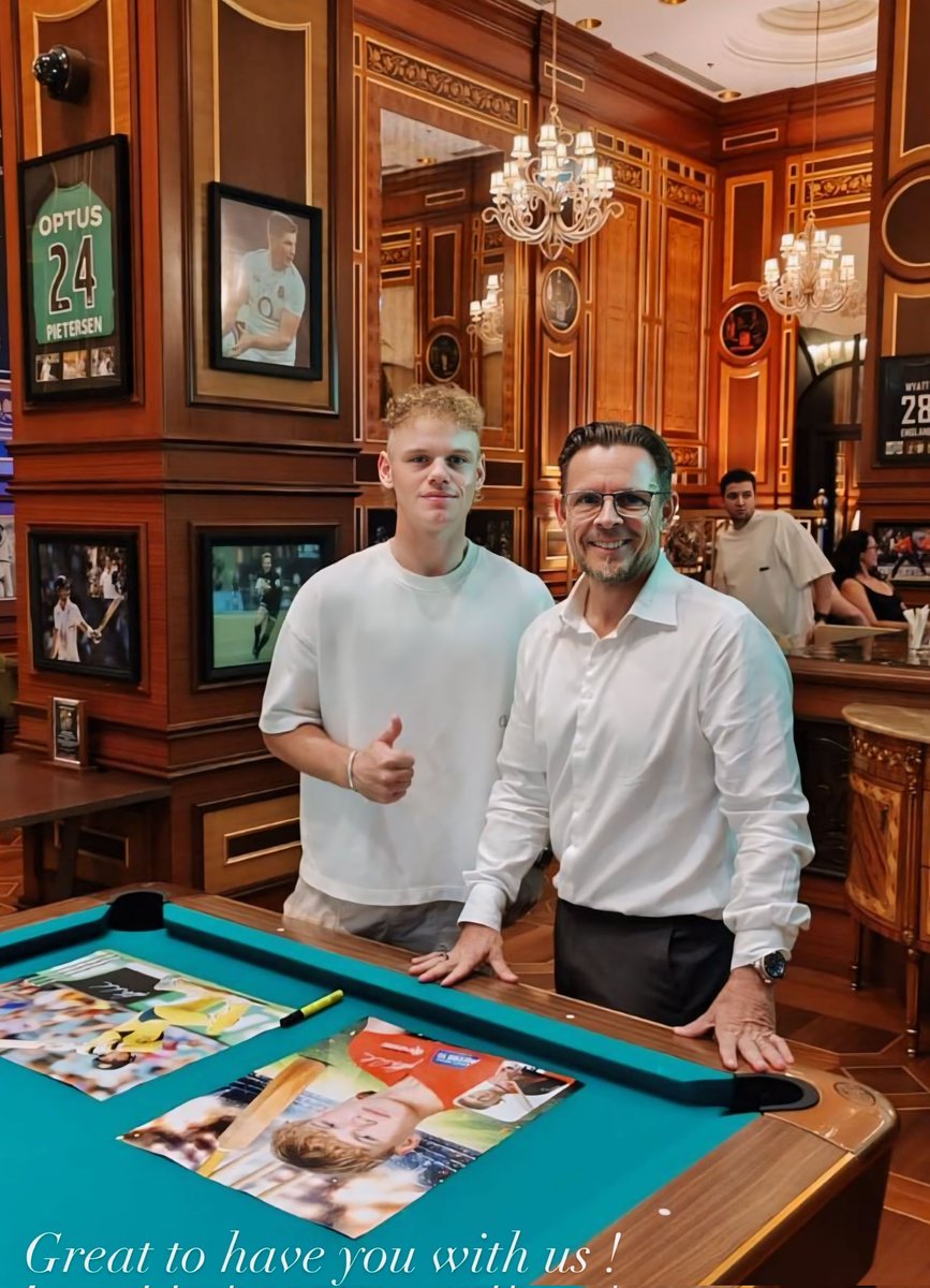 Can't unsee that childhood picture of Jake Fraser McGurk on snooker board ❤️

#DelhiCapitals #AustralianCricket