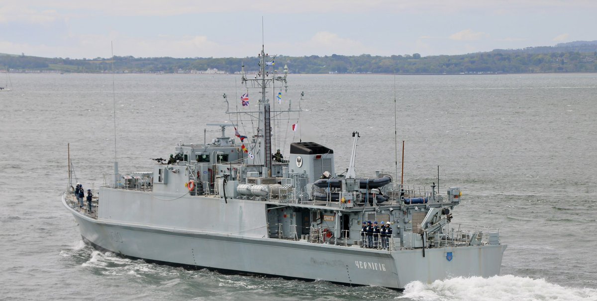 UNS Chernihiv (ex Grimsby) leaving <a href="/HMNBPortsmouth/">HMNB Portsmouth</a> this morning. <a href="/WarshipCam/">WarshipCam</a> <a href="/NavyLookout/">Navy Lookout</a> <a href="/MISPhotography_/">MIS.Photography</a> <a href="/SouthCoastPhot4/">South Coast Photography</a> @CNPics <a href="/WarshipsIFR/">Warships IFR</a>