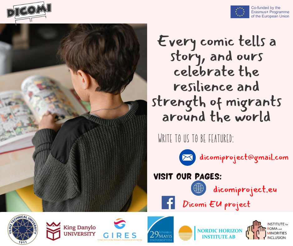 Join us on this journey of empowerment and solidarity as we share their inspiring tales through art. 💥#EmpowermentThroughArt #MigrantVoices #Comics #EUFunded #KA220