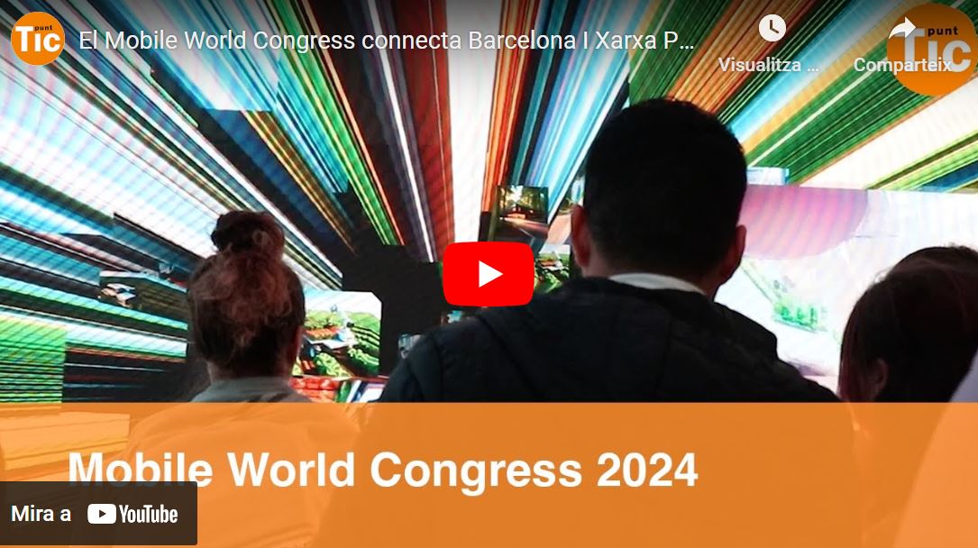 'El #MWC24 connecta Barcelona'

✍️ @punttic recull diverses iniciatives, presentades al #MWC24, que treballen per a promoure una mirada responsable, crítica i transformadora de la tecnologia. 

👀 Descobreix-les ➡️ bit.ly/4apuWBq