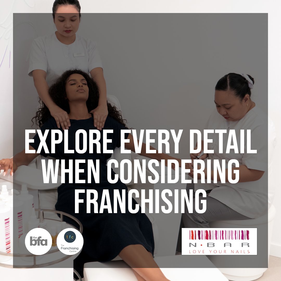 Explore every detail when considering a franchise! Check the franchisor's performance and promises. Compare success rates and fees. Ask tough questions—it's your future and investment. thebfa.org/campaigns/n-ba… #FranchiseMyths #NBar