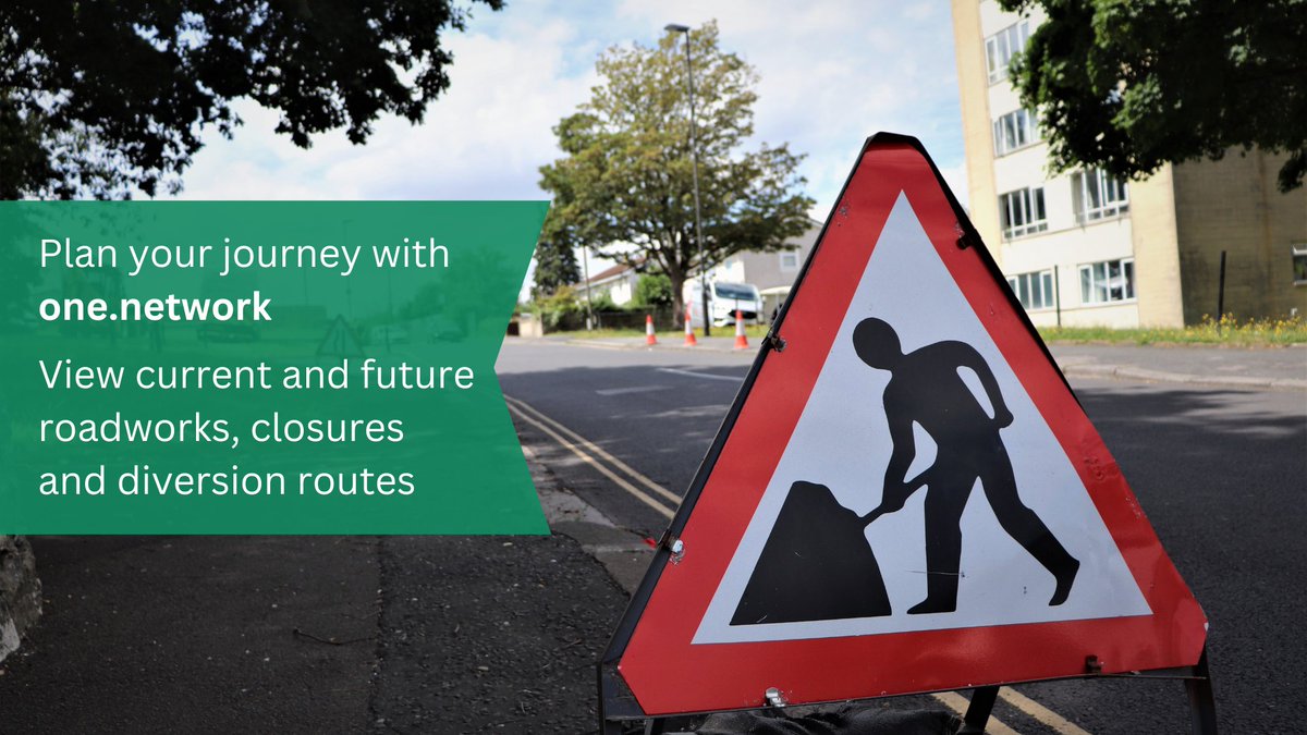 You can view all roadworks on one.network to help you plan journeys ahead of time. You can see works descriptions, dates, diversion routes and more.