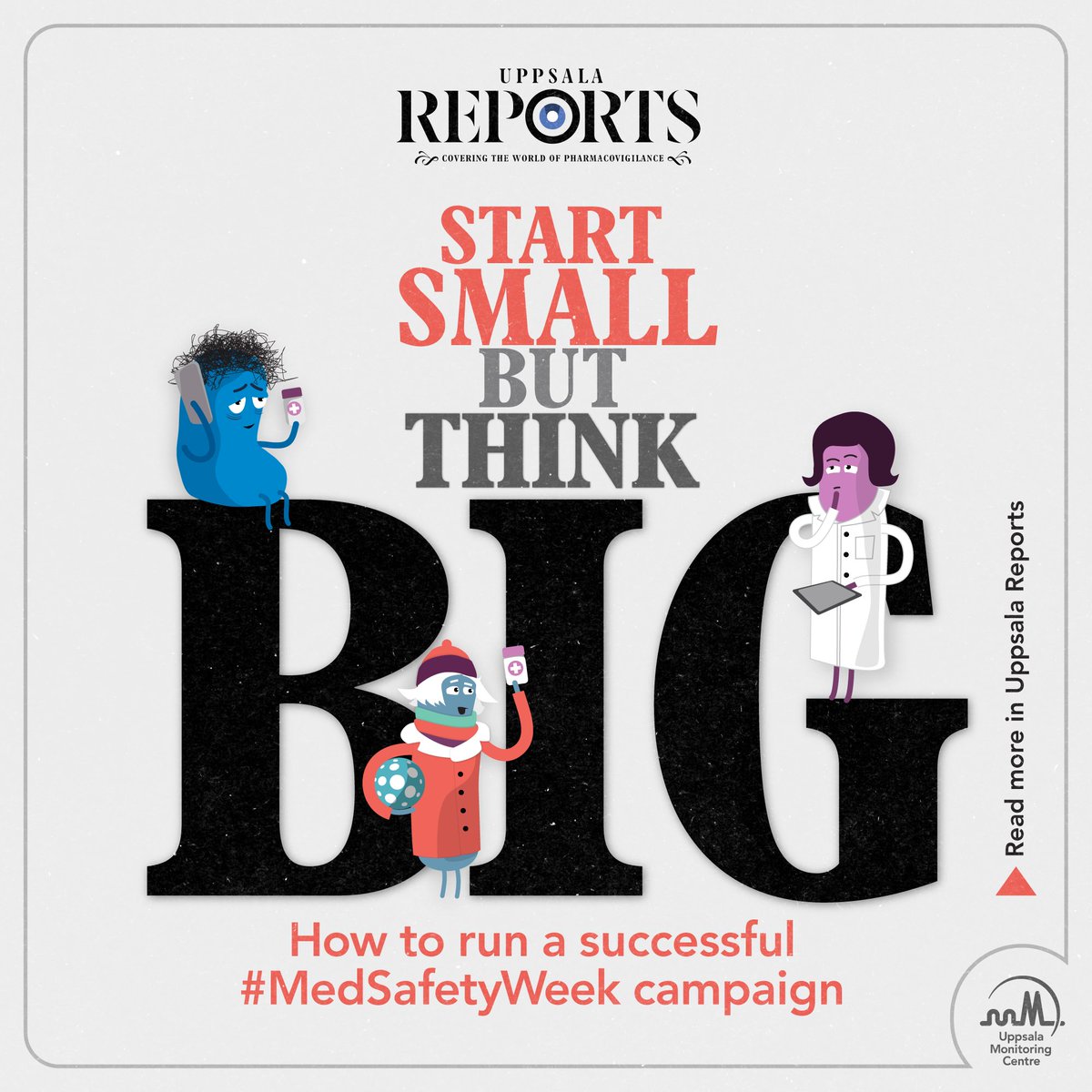 As work begins for the 9th #MedSafetyWeek campaign, it can be daunting for first-time participants to know where to start. Three veterans of the event share their tips for running a successful #pharmacovigilance campaign in #UppsalaReports.

Read more 👉 uppsalareports.org/latest-issues