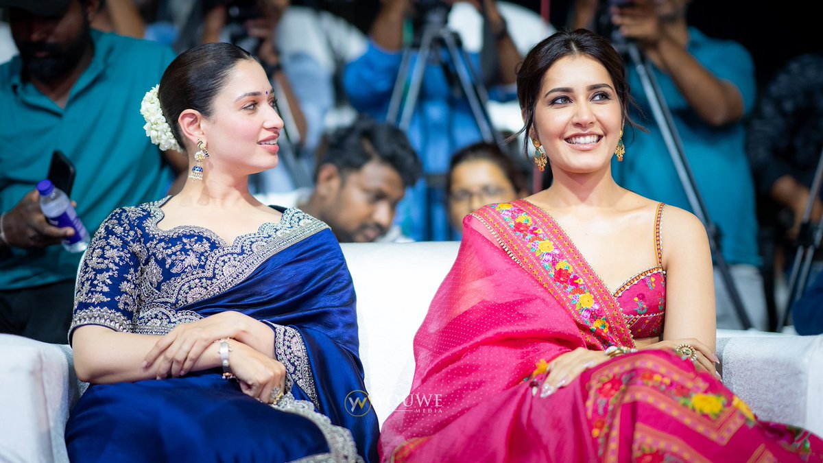 Beauty overload 💕

@tamannaahspeaks and #RaashiKhanna brighten up our feed with these stunning clicks 😍

#TamannaahBhatia #Tamannaah #RashiiKhanna #RaviTeja #BengalTiger #Aranmanai4 #Aranmanai4FromMay3 #KhushbuSundar #YouWeMedia #RaashiKhanna