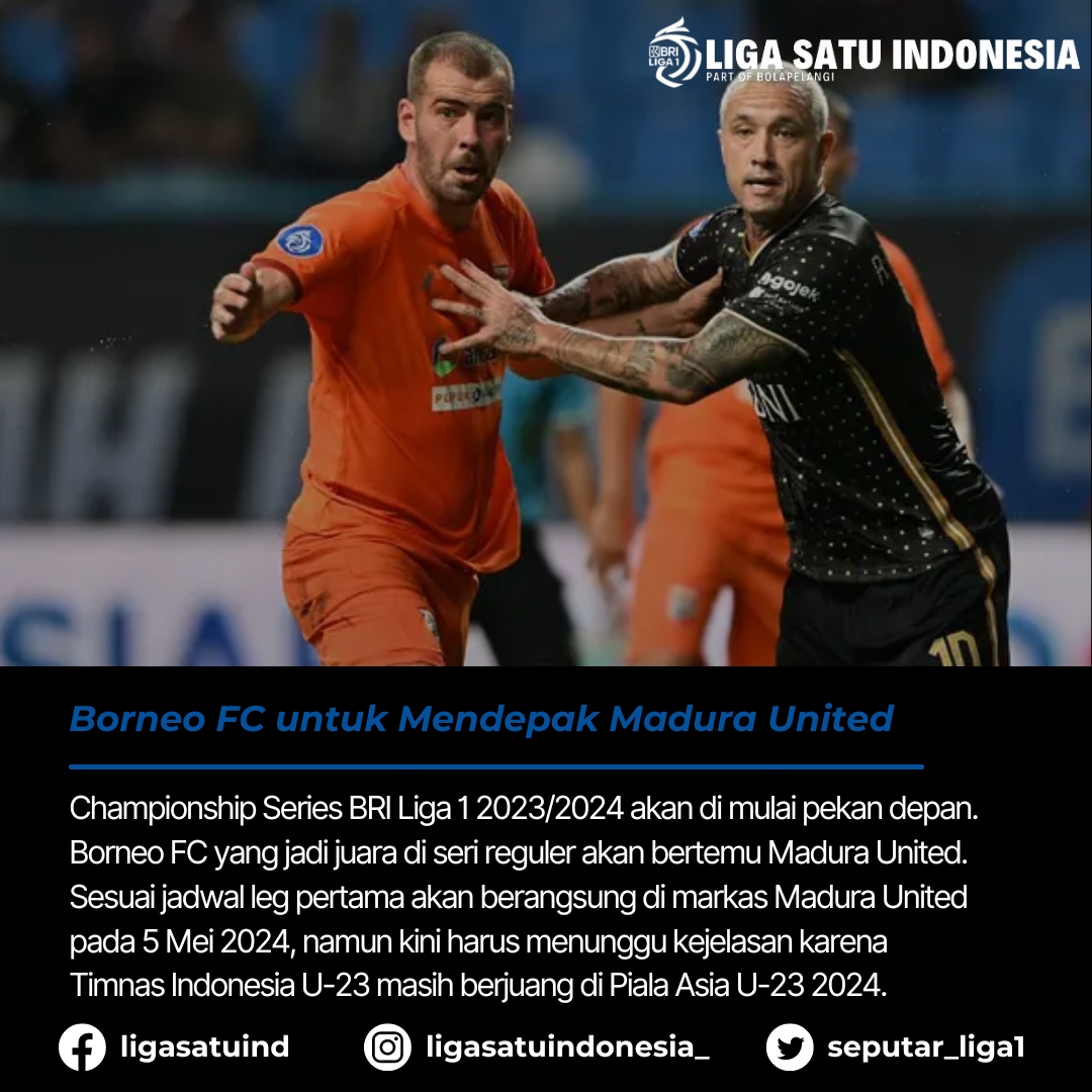 Borneo FC untuk Mendepak Madura United

Berita Selengkapnya : urlsite.link/b9o9e
>> bopelnews.com
>> LIgasatuindonesia.com

#liga1indonesia #liga1 #briliga1 #indonesialiga1 #liga1match #liga1indonesia #ligasatuindonesia1 #bopelnews #BorneoFC