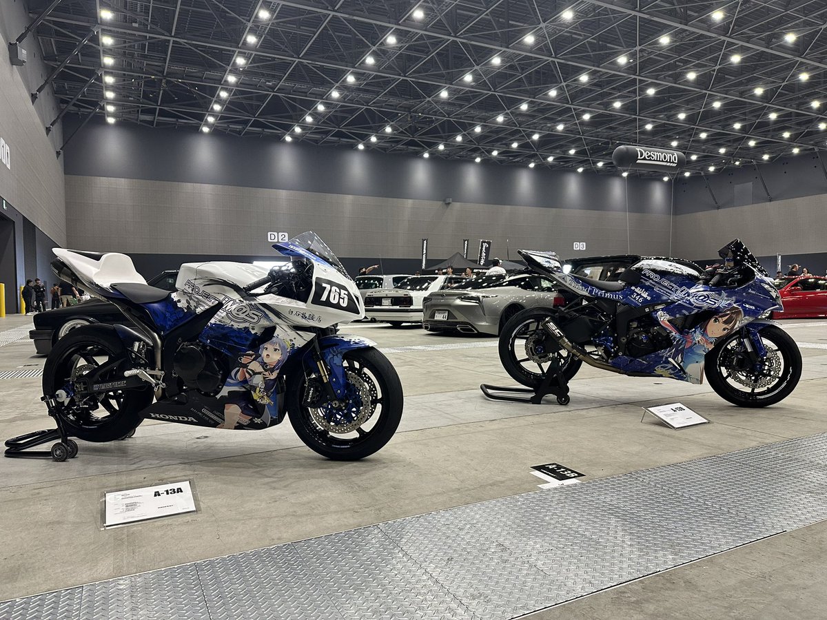 wekfest 見学行ってました！！こういうイベント見学初めてだったけど楽しかった☺️