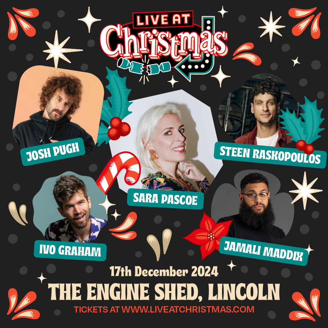 ON SALE NOW! 📢Sara Pascoe, Josh Pugh, Jamali Maddix, Ivo Graham & more! The country’s best comedians are coming to the Engine Shed for a spectacular all-star festive show 🥳 📅Tuesday 17th December 🎟️Tickets on sale now! engineshed.seetickets.com/event/live-at-…