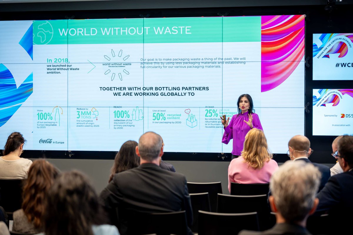 Excited to share that a recording of our latest event with @EllenMacArthur and @Philips. Learn about circular design innovation and what policies can be put in place to foster it. 👉ow.ly/YzAf50RvuoY #circulareconomy #WCEF2024