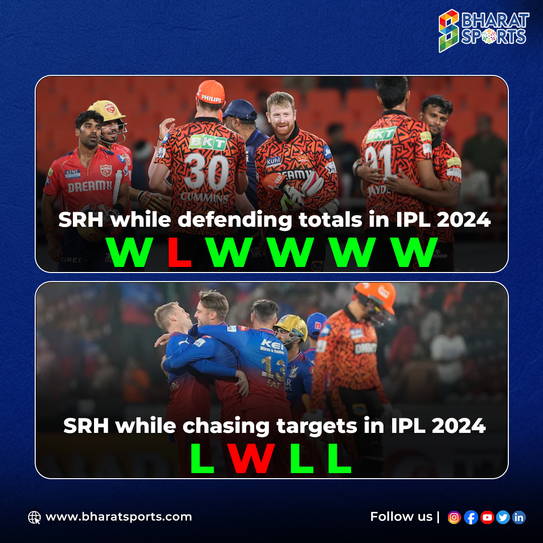 🔥🟠 Sunrisers Hyderabad are on fire this season defending totals! 💥 They've mastered the art of defense but need to improve their chase game. 😱 Only one win while chasing in four games! 👀 Let's see how they fare in the next game! 🏏💪 #IPL2024 #SRH #MSD #CSK #Cricket #RRVSMI