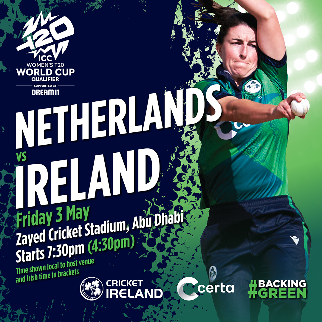 Up next...

#BackingGreen ☘️🏏