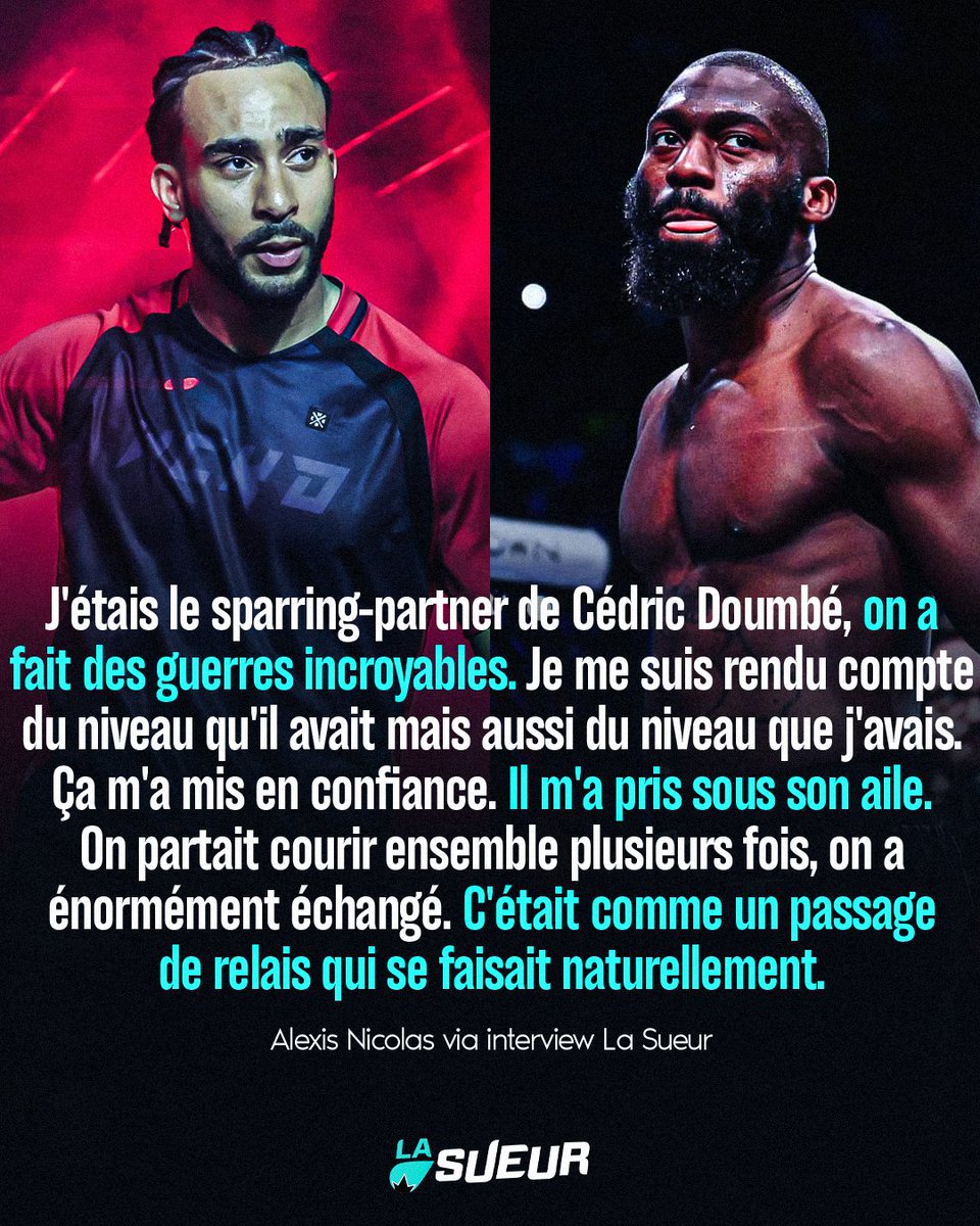 Alexis Nicolas sur sa relation avec Cédric Doumbé à l'époque du Glory. 👊🇫🇷

📺 Interview disponible aujourd'hui à 18h sur la chaîne !