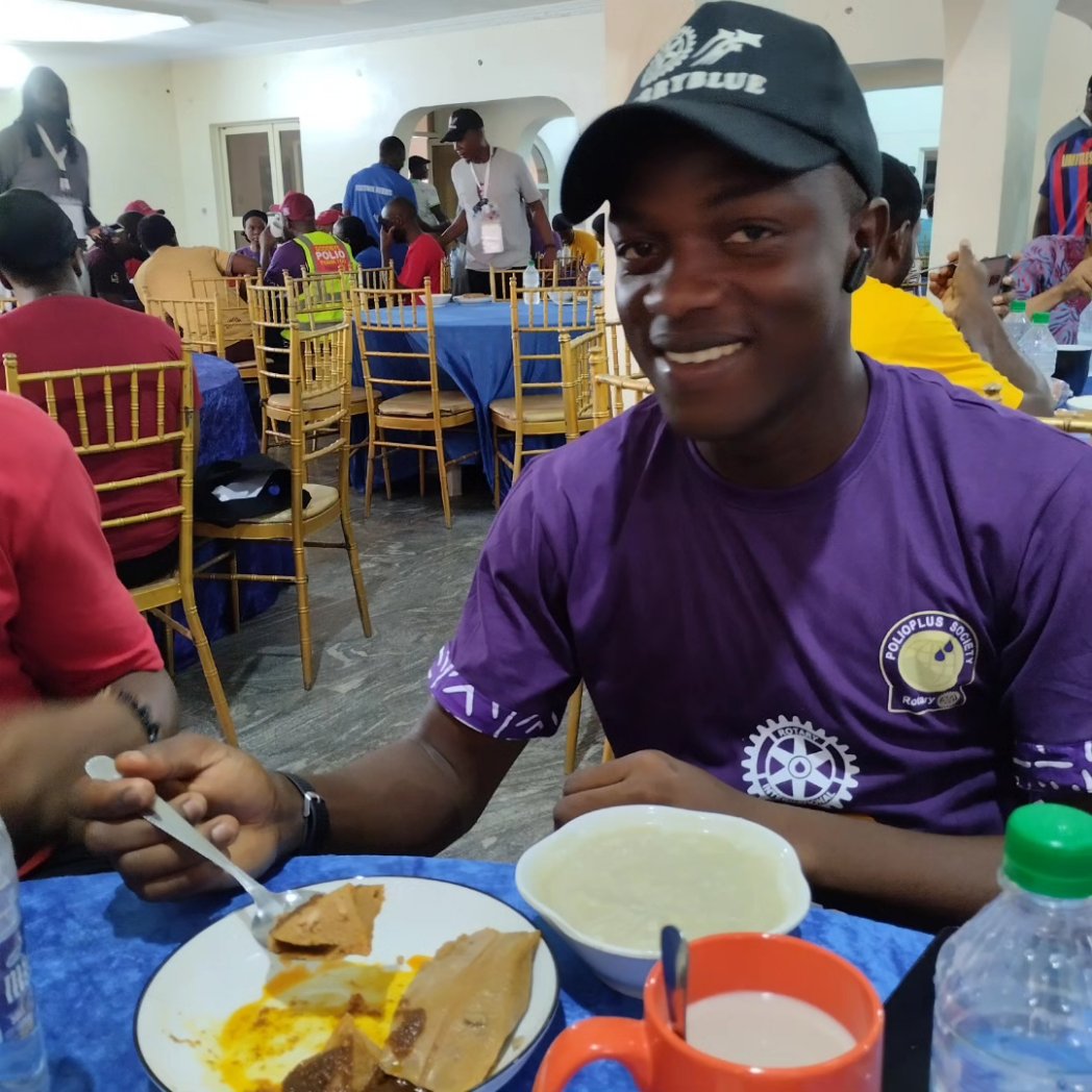 Rotaract9125NG's tweet photo. Day 3 of the Joint District Conference of Rotaractors and Rotarians.
Breakfast π
#lastdistrictconferenceofdistrict9125 #CreateHopeInTheWorld #rotaractcommunity #myrotaractjourney https://t.co/XQ2LAxty7c