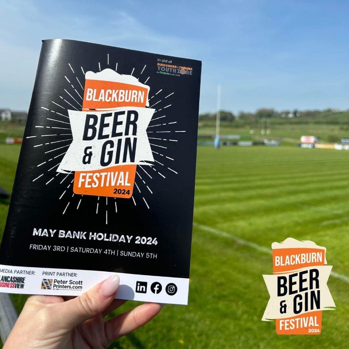Kicking off our bank holiday weekend with the sponsors' VIP opening of the Blackburn Beer &amp; Gin Festival to support the fantastic Blackburn Youth Zone.
#blackburn #beerfestival #BankHoliday