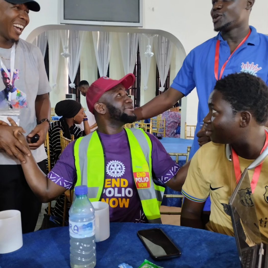 Rotaract9125NG's tweet photo. Day 3 of the Joint District Conference of Rotaractors and Rotarians.
Breakfast π
#lastdistrictconferenceofdistrict9125 #CreateHopeInTheWorld #rotaractcommunity #myrotaractjourney https://t.co/YtnflTCjXc