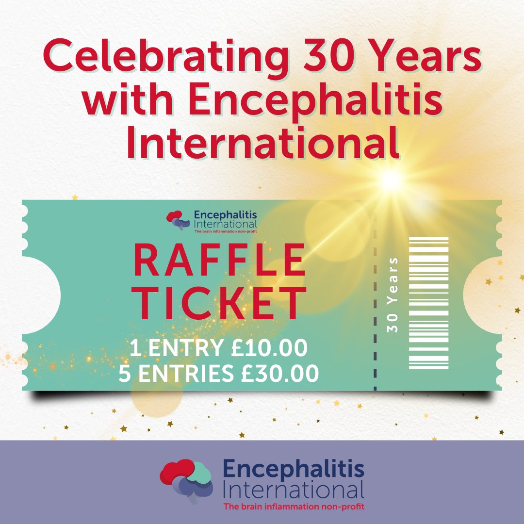 �� Your golden opportunity awaits! Enter our Golden Ticket Big Birthday prize draw! ��
encephalitis.info/product-catego…