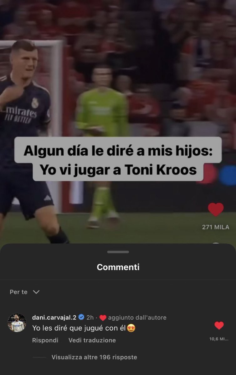 Están igual de enamorados de Kroos que nosotros