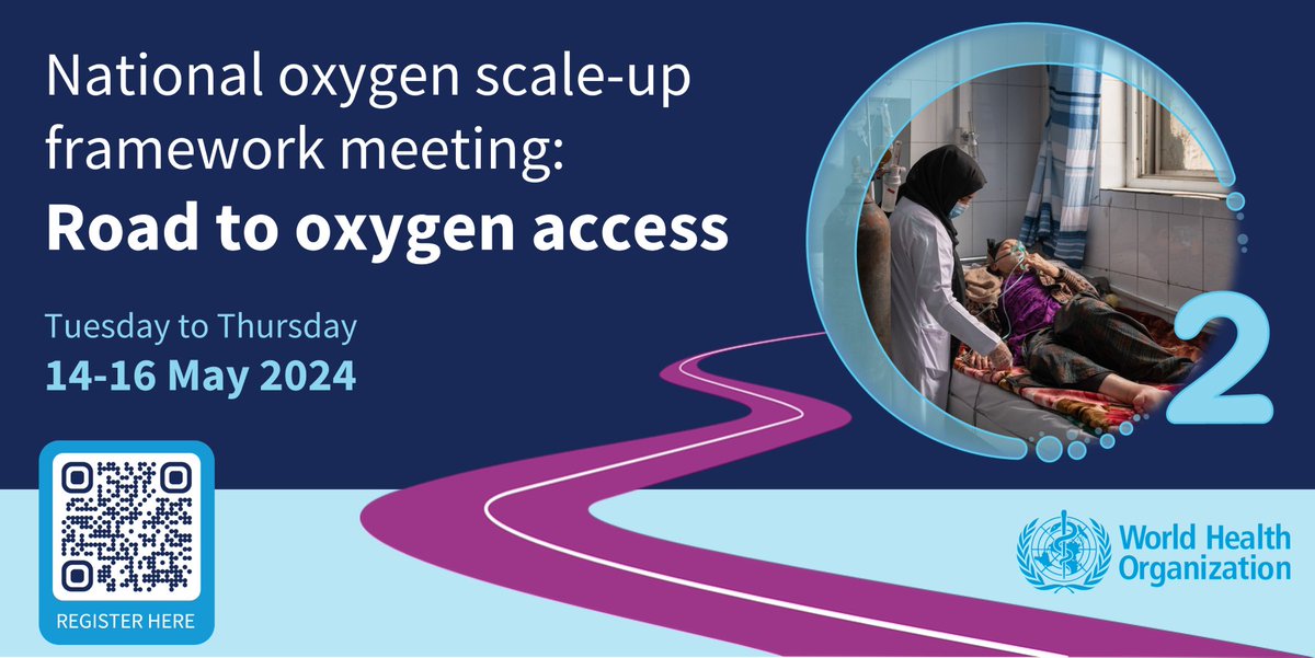 #Oxygen is a lifesaving medicine with no substitute. Join us for the @WHO Oxygen Scale-up Framework Meeting to set the foundation for strong national oxygen systems. Learn more & register👉🏽 bit.ly/3UmCQ8k #InvestinOxygen #GlobalOxygenAlliance @AfricaCDC @UNITAID